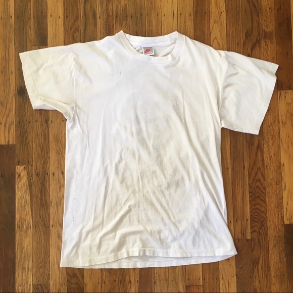 Vintage 1990 Nike Grey Tag Shirt - Picture 2 of 7